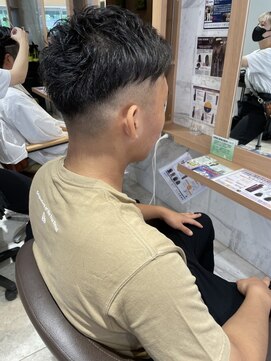 ビアンコカーロ 用賀店(Bianco caro) すっきり×フェードカット/ヘルシースタイル/20代30代40代