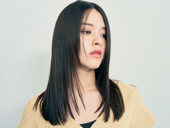 フレイムス ヘアアンドリラックス 戸田店(Frames hair&relax)の写真/【戸田駅西口徒歩3分】毎朝簡単に美髪ストレートの完成☆オーガニックオイル配合で毛先までなめらか♪