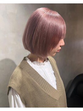 エイト 福岡天神店(EIGHT fukuoka) ミルクティーピンク