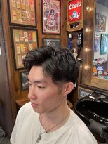 ヘアーデザイン スワロー(hair design Swallow) メンズ　フェード　パーマ