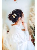 梅田セットサロンRicco/大人カジュアルヘアアレンジ
