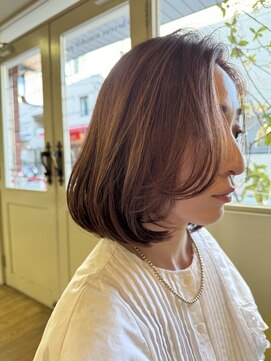 アウリンコ(aurinco) 伸ばしかけでも素敵なツヤ髪大人ボブ