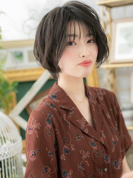 カバーヘア ブリス 戸田公園西口店(COVER HAIR bliss) 大人かわいい束感ショートウルフマッシュh3戸田公園20代30代40代