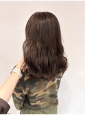 ダークブラウン 暗髪 トーンダウン