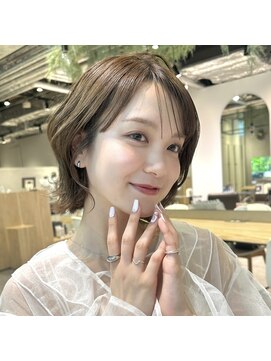 ミンクスオーバー(MINX OVER) 【ボブ】結べるボブ/似合わせカット/メルティカラー