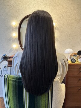 エルサフィロ キタハマ(el zafiro kitahama) 20×30×40代×透明感×ロング×髪質改善×透明感×グレージュ