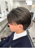 毛流れセンターパート