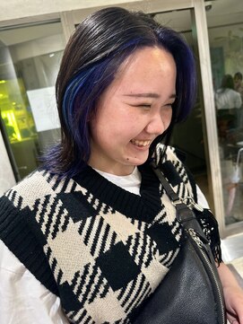 クレア 下北沢(CREA) インナーブルー＆パープル