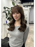 韓国ヘア☆オリーブベージュ☆レイヤーカット
