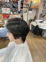 スウェル ヘアーデザイン(Swell)&nbsp;センターパートスタイル