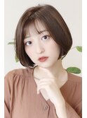 【 Ｉ. 】30代からのナチュラル前下がりショートボブ　川口