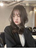 くびれ アプリコットオレンジ 夏のヘアアレンジハイライトカラー