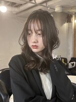 ファルベ(Farbe)&nbsp;くびれ アプリコットオレンジ 夏のヘアアレンジハイライトカラー