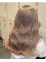 ベレーザ 渋谷(BELEZA)&nbsp;16524ブリーチ＆ダブルカラーミルクティーチョコレートブラウン