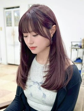 ルフェリ(Lufeli) 【Lufeli】小野裕大　ラベンダーグレー/レイヤー/顔周りカット