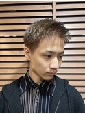 大人ショート×透明感ブラウン