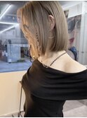 クラゲヘアー/小顔に見せるヘア/ココアベージュ/銀座駅