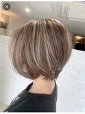 ナチュラルボブショート
