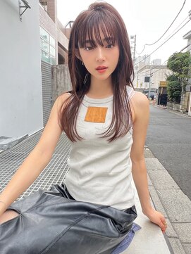 ケイト(kate) 【kate 大宮】パープルブラウン×レイヤースタイル