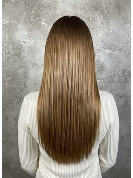 ハム 立川(hum) ココアベージュ/オリーブグレー/小顔/黒髪[立川/髪質改善]