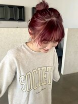 ディッセンバー 渋谷(December)&nbsp;ブリーチなしダブルカラー/ボルドーカラー/レイヤー/学割U24