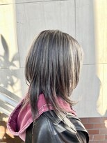 モア 下通店(MORE)&nbsp;透明感のある暗髪カラー