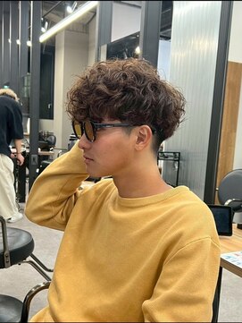 リッチブランドアンドコー(Rich Brand&Co) スパイキーショート　フェード　スペインカール　ルーズパーマ