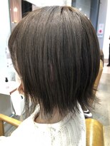 ココ 西葛西南口店(COコ) ショートくびれヘアオリーブグレージュ小顔周りレイヤー西葛西