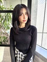 バランス 原宿 表参道(balance)&nbsp;ダークグレージュ×レイヤーカット