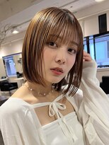 アビー(ABBEY) ボブ韓国ボブタッセルボブ20代30代40代レイヤーボブショートボブ