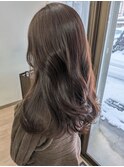 ゆるふわウェーブ×シナモンベージュ