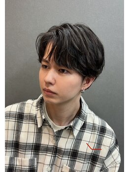 men's salon BRANCHE【11月20日NEW OPEN(予定)】の写真/自然な束感と立体感を出せる【シャドウパーマ】など、清潔感とお洒落を両立できるスタイルを