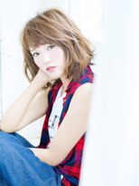 テイルウインド(Tailwind)&nbsp;ブリーチカラーを髪質改善×大人かわいいフェミニンボブ☆1