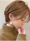 【新宿　佐田】耳掛けマッシュショート