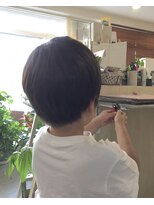 ヘアーアンドスパ エンジェイ(HAIR＆SPA enj) キッズカット
