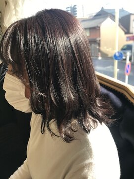 髪技空間アノン(anon) ダークバイオレット