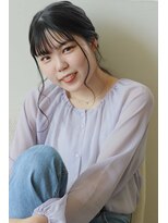 ノイ(neu)&nbsp;ゆるっと大人ローポニー【静岡/髪質改善/デザインカラー】