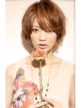ヘアリゾート エーアイ 浅草橋店(hair resort Ai) ショート流しか×バング×耳かけが、クールフェイスショート