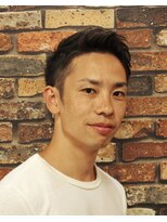 ワイズバーバー ギンザ  神田御茶ノ水店(Y's BarBer GINZA) メンズカット×ツーブロック×ナチュラルアップバング<理容室>