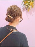結婚式ヘアセット