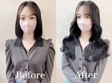 【よくある質問】カラーとエクステ同時施術可能？？エクステと色馴染むの？