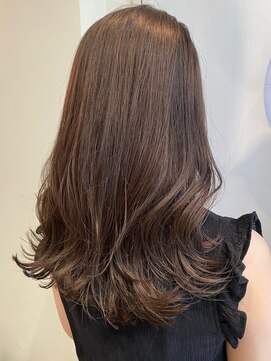 ロンド フィーユ(Lond fille) Chika 大人上品韓国くびれヘア×シナモンベージュカラー