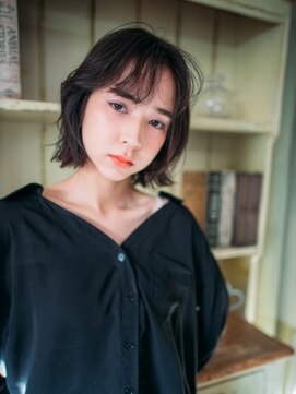 ディバイン ティエドゥール お花茶屋(divine tiedeur) ふんわりナチュラルボブ