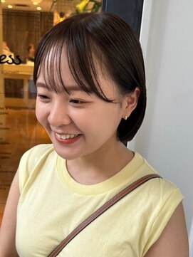 ローネス(LONESS) ぷつっとボブは、顔まわりのデザインもとっても大切です!!