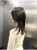 #ウルフカット#レイヤーカット#ウルフ#暗髪