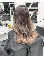 アライブ キチジョウジ(ALIVE Kichijoji) 【ALIVE吉祥寺】ホワイトベージュバレイヤージュグラデーション