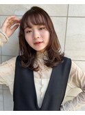 【石崎 枝里】顔まわりレイヤースタイル