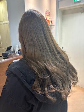 ヘアサロン アウラ(hair salon aura) 透明感カラー