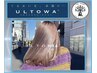 Design カット　＋　高濃度水素Tr【ULTOWA】『髪質改善/うるおいを永遠に』♪