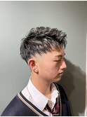 マッシュパーマ/ウルフ/アッシュブラック/カルマパーマ/柏駅/柏
